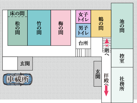 館内案内図（１階）